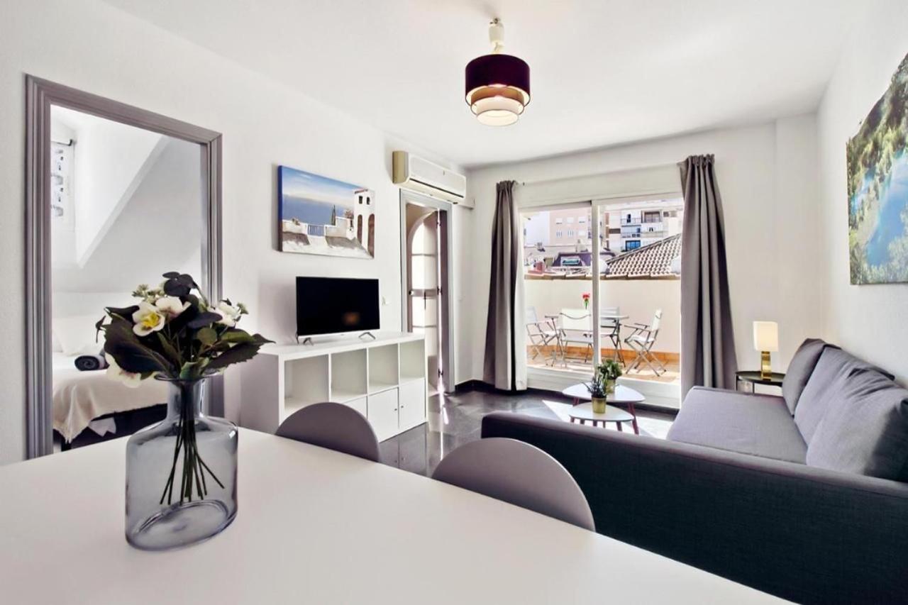 Ferienwohnung Atico Con Terraza Privada En Malaga Centro Exterior foto