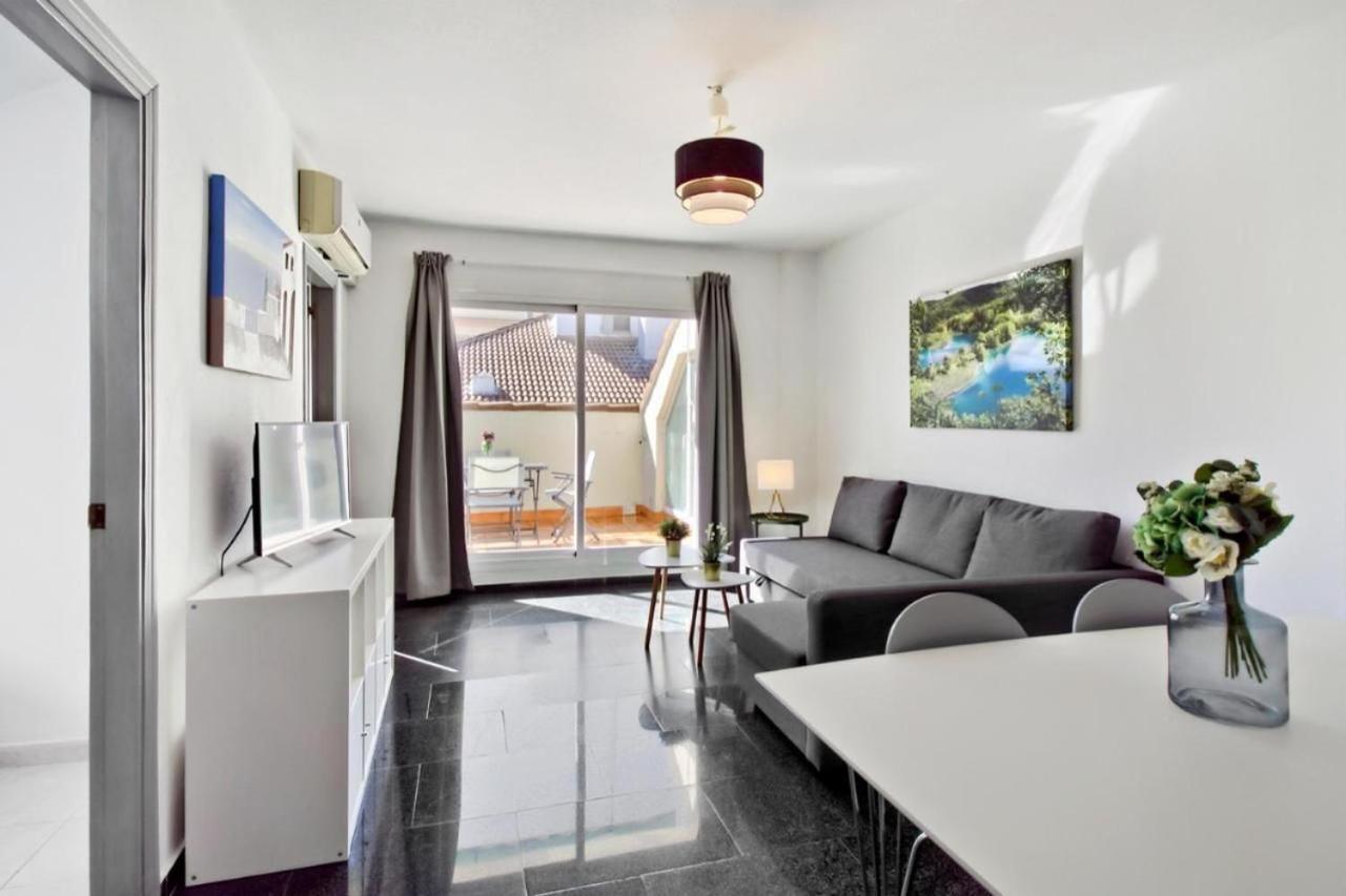 Ferienwohnung Atico Con Terraza Privada En Malaga Centro Exterior foto