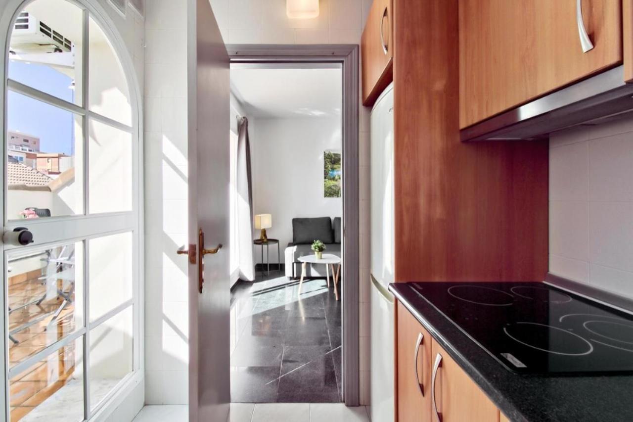 Ferienwohnung Atico Con Terraza Privada En Malaga Centro Exterior foto